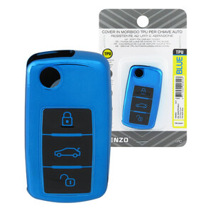 VENZO - Cover chiave Volkswagen A02H - VENZO Seat Leon, Skoda Fabia, Octavia, Superb, Yeti, Volkswagen Bora, Golf, Jetta, Phaeton, Touareg - Cover chiave