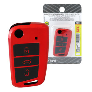 VENZO - Cover chiave Volkswagen B02H - VENZO Seat Ateca, Volkswagen Golf VII, Lamando, Sportsvan, T-Roc, Tiguan - Cover chiave