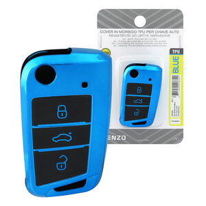 VENZO - Cover chiave Volkswagen B02H - VENZO Seat Ateca, Volkswagen Golf VII, Lamando, Sportsvan, T-Roc, Tiguan - Cover chiave