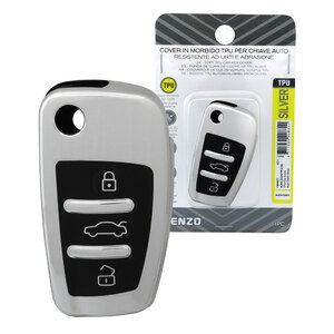 VENZO - Cover chiave Audi C02H - VENZO Audi A1, A3, A4, A6, Q1, Q2, Q3, Q7, TT - Cover chiave