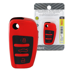 VENZO - Cover chiave Audi C02H - VENZO Audi A1, A3, A4, A6, Q1, Q2, Q3, Q7, TT - Cover chiave