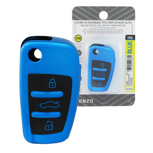 VENZO - Cover chiave Audi C02H - VENZO Audi A1, A3, A4, A6, Q1, Q2, Q3, Q7, TT - Cover chiave