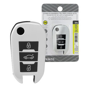 VENZO - Cover chiave Peugeot, Citroen C02H - VENZO Citroen C-Elysee, Peugeot 308, 408, 508 - Cover chiave