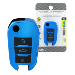 VENZO - Cover chiave Peugeot, Citroen C02H - VENZO Citroen C-Elysee, Peugeot 308, 408, 508 - Cover chiave