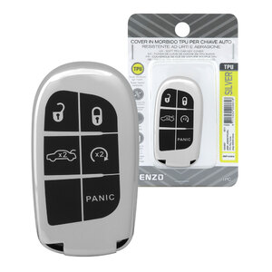 VENZO - Cover chiave Jeep A03H5 - VENZO Fiat 500X, Freemont, Jeep Renegade - Cover chiave