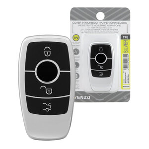 VENZO - Cover chiave Mercedes Benz B03H - VENZO Mercedes C Class, E Class, S Class - Cover chiave