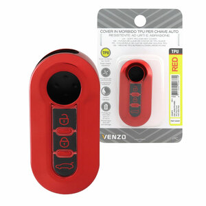VENZO - Cover chiave Fiat A02H - VENZO Citroen Jumper, Dodge Ram, Fiat 500, 500L, Bravo, Ducato, Panda, Punto, Lancia Lybra, Musa - Cover chiave