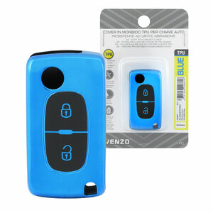 Cover chiave Peugeot, Citroen D02H2 - VENZO Citroen C2, C3, C4, C5, C6, C8, Xsara, Peugeot 107, 207, 307 VENZO
