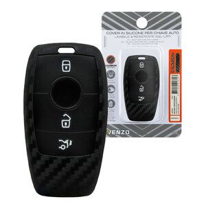 VENZO - Cover chiave Carbon Edition - VENZO Mercedes C Class, E, E Class, S Class - Cover chiave
