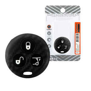 VENZO - Cover chiave Carbon Edition - VENZO Smart ForFour, Fortwo, Roadster - Cover chiave