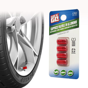 WEKGO - Cappucci valvola Esagonali - WEKGO - Cappucci valvola