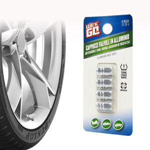 WEKGO - Cappucci valvola Esagonali - WEKGO - Cappucci valvola