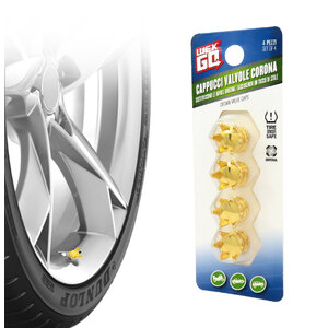 WEKGO - Cappucci valvola Crown Style - WEKGO - Cappucci valvola