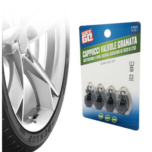 WEKGO - Cappucci valvola Grenade Style - WEKGO - Cappucci valvola