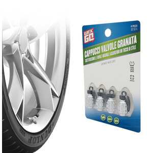 WEKGO - Cappucci valvola Grenade Style - WEKGO - Cappucci valvola