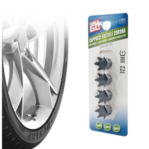 WEKGO - Cappucci valvola Crown Style - WEKGO - Cappucci valvola