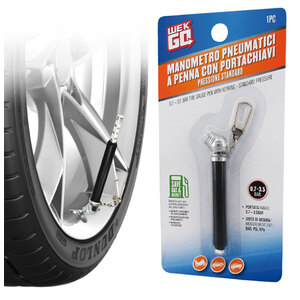 WEKGO - Manometro Standard Pressure con portachiavi - WEKGO - Manometro