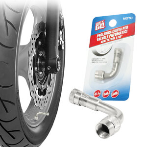 WEKGO - Raccordo valvola aria Adattatore 90° - WEKGO - Raccordo valvola aria