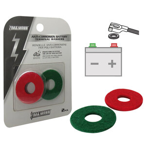 ZIM&MANN - Morsetti batteria Dischetti morsetto - ZIM&MANN - Morsetti batteria