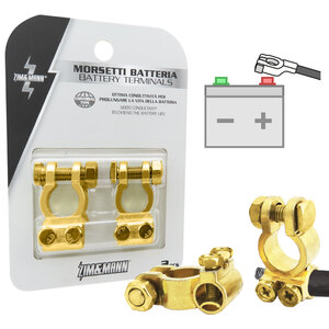 ZIM&MANN - Morsetti batteria Classic - ZIM&MANN - Morsetti batteria