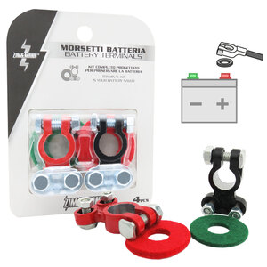 ZIM&MANN - Morsetti batteria - ZIM&MANN - Morsetti batteria