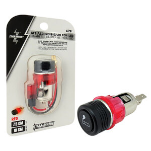 ZIM&MANN - Presa di corrente Accendisigari con LED rosso - ZIM&MANN - Presa di corrente