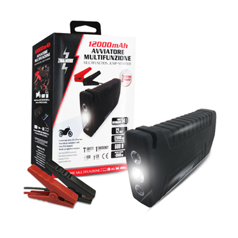 Jump starter per moto e scooter