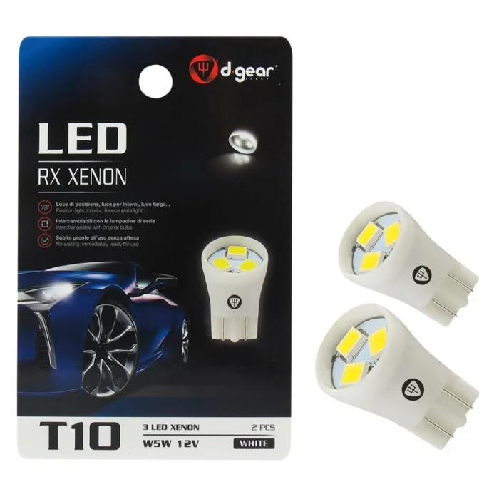 Lampadina T10 a led RX - T10 XENON LED D-GEAR
