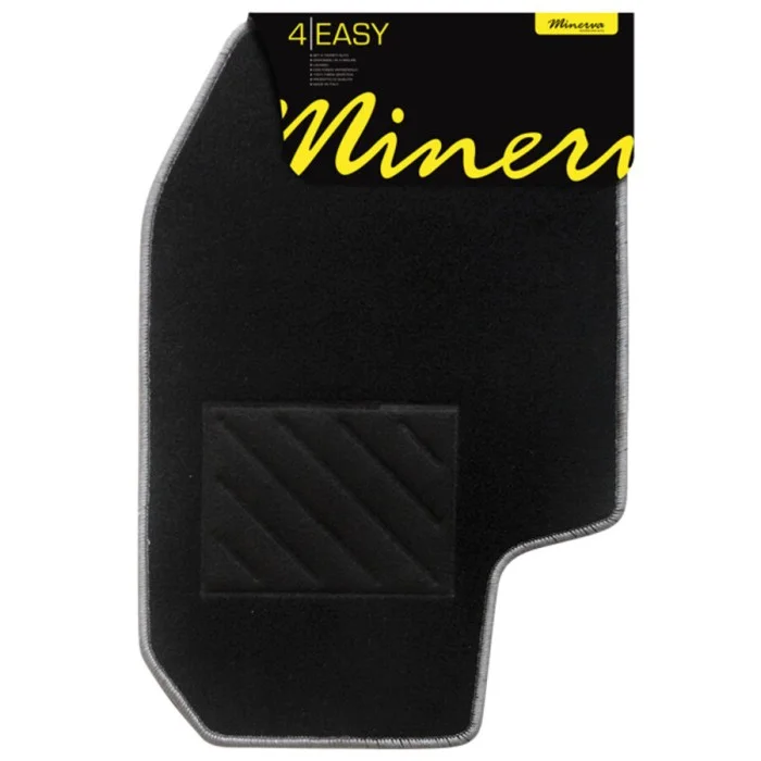 Tappeti in moquette universale Easy Alfa Romeo 147, 159, Brera, GT, Spider, Chevrolet Aveo, Orlando, Citroen Berlingo, C1, C2 MINERVA