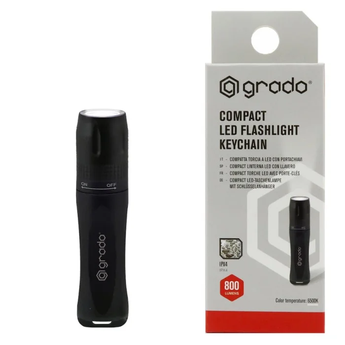 Torcia A Led con portachiave GRADO