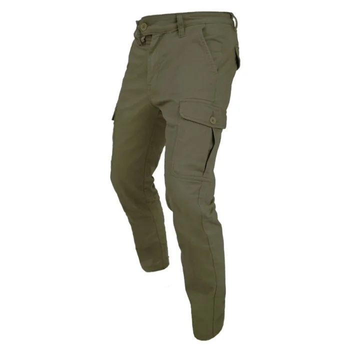 Pantaloni tessuto 5 tasche Army BY CITY
