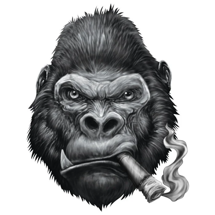 Adesivi Gorilla LETHAL THREAT