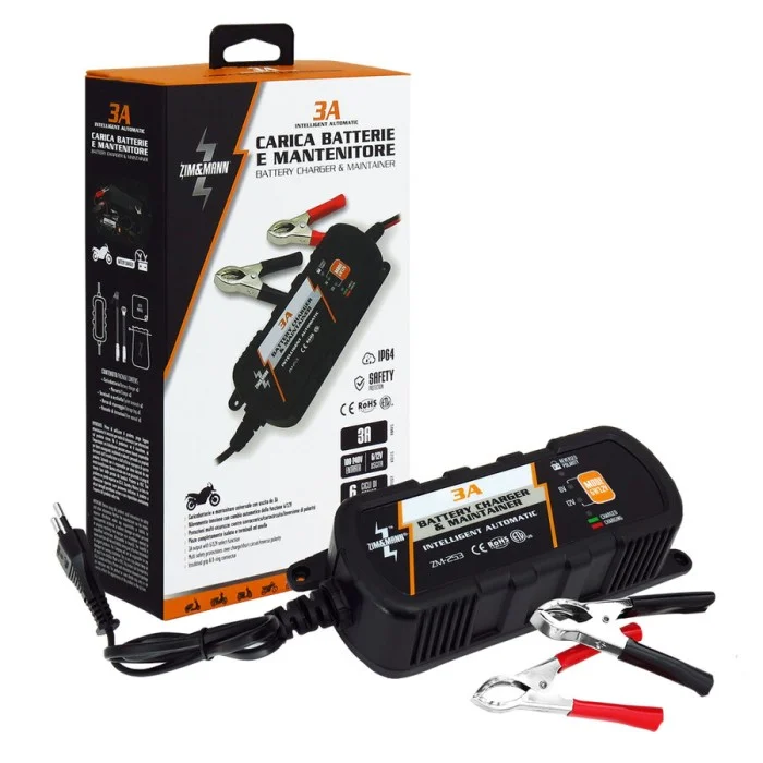 Carica batteria + mantenitore ZIM&MANN