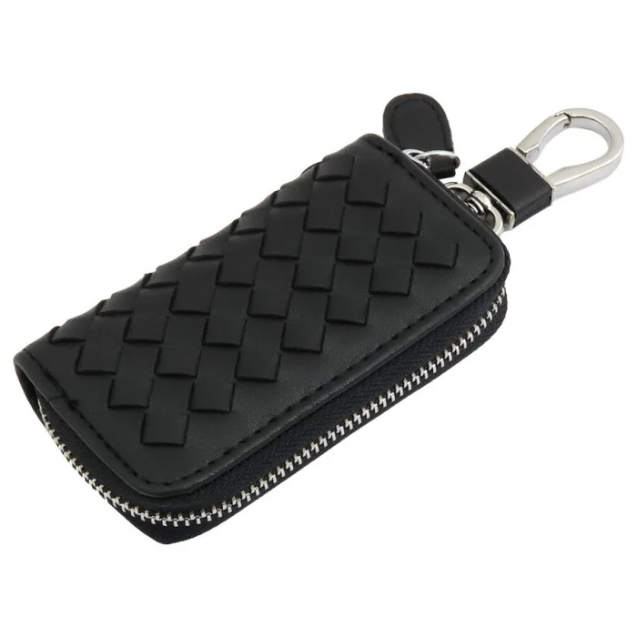 Portachiavi PU Pelle intrecciata ROX