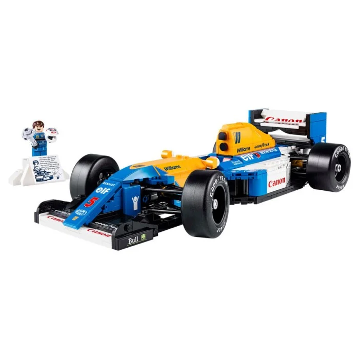 Costruzioni Lego Icons - Williams Racing FW14B e Nigel Mansell LEGO