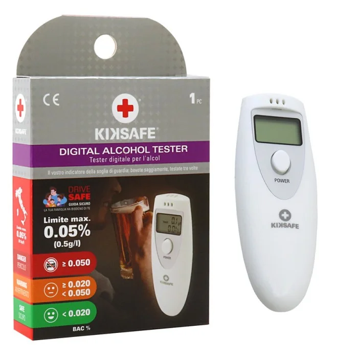 Etilometro Digital Alcohol Tester KIKSAFE