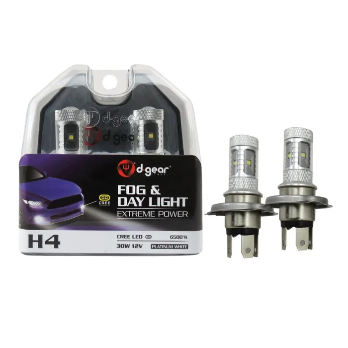 Lampadine H4 Cree Led Fog and Day Light D-GEAR