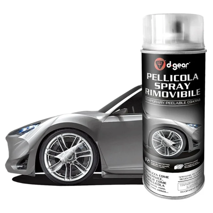 Vernice-removibile spray Trasparente lucido D-GEAR