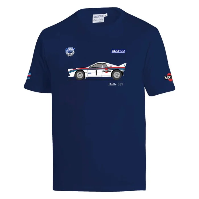 T-Shirt Lancia Rally 037 Martini SPARCO