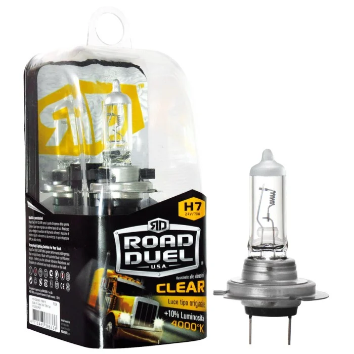 Lampadina alogena Clear H7 ROAD DUEL