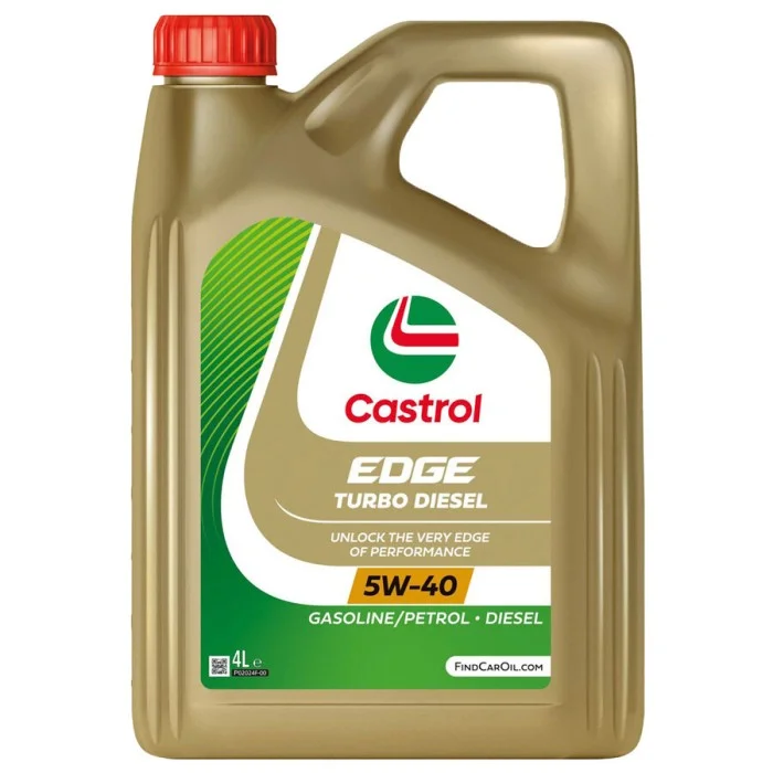 Olio motore Edge Turbo Diesel 5W40 Q3 Titanium CASTROL