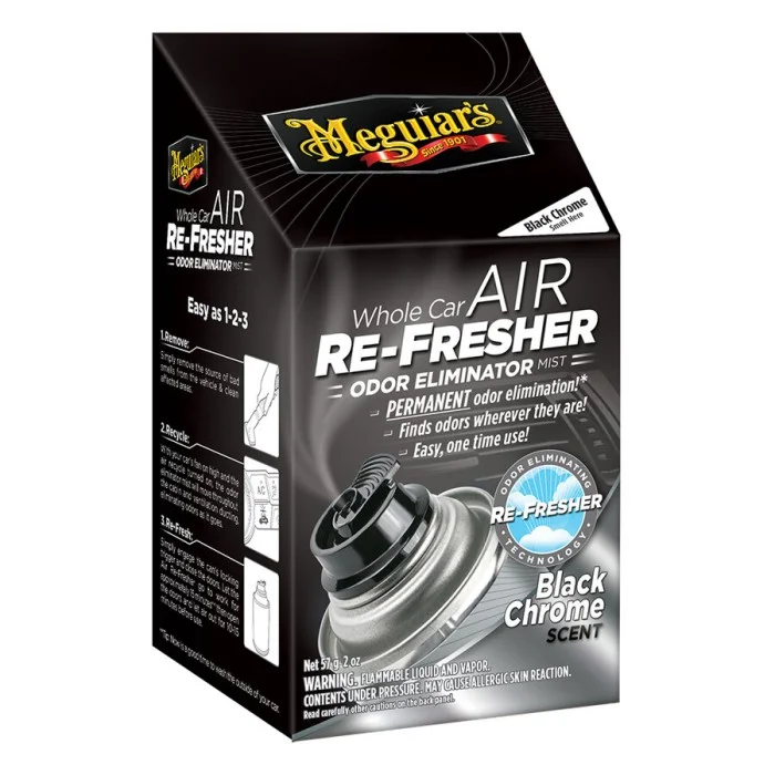 Pulizia climatizzatore Re-Fresher - Black Chrome Scent MEGUIARS