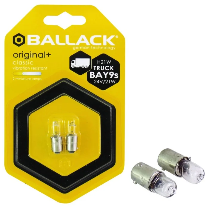 Lampadina BAY9S a filamento BAY9S BALLACK
