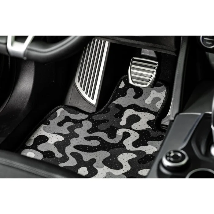 Tappeti in moquette universale Elite Abarth 500, Grande Punto, Alfa Romeo Giulia 2Wd, Giulietta, Mito, Stelvio, Audi A1, A3, A4, A4 Allroad MINERVA