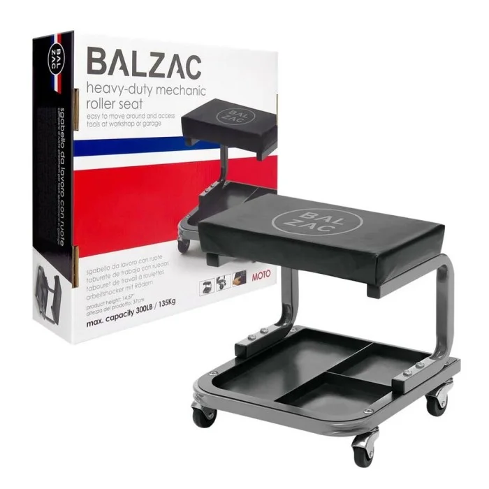 Seggiolino officina Sgabello con vassoio BALZAC