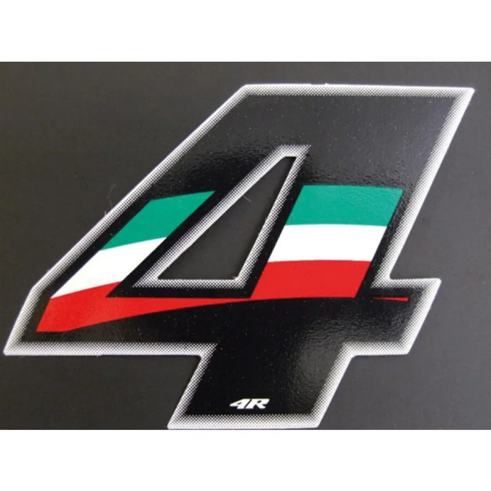 Numeri e lettere adesive Flag GAT