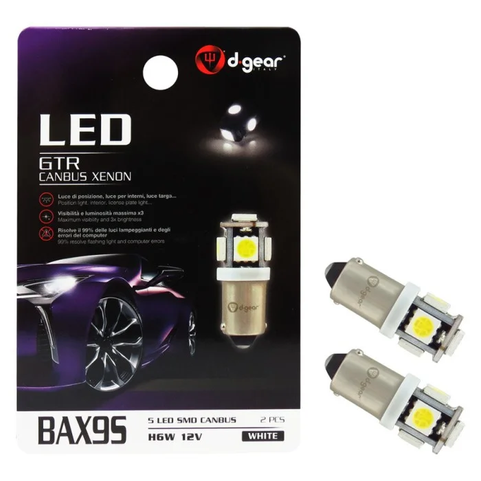 Lampadina BAX9S a led XP - BAX9S Canbus D-GEAR