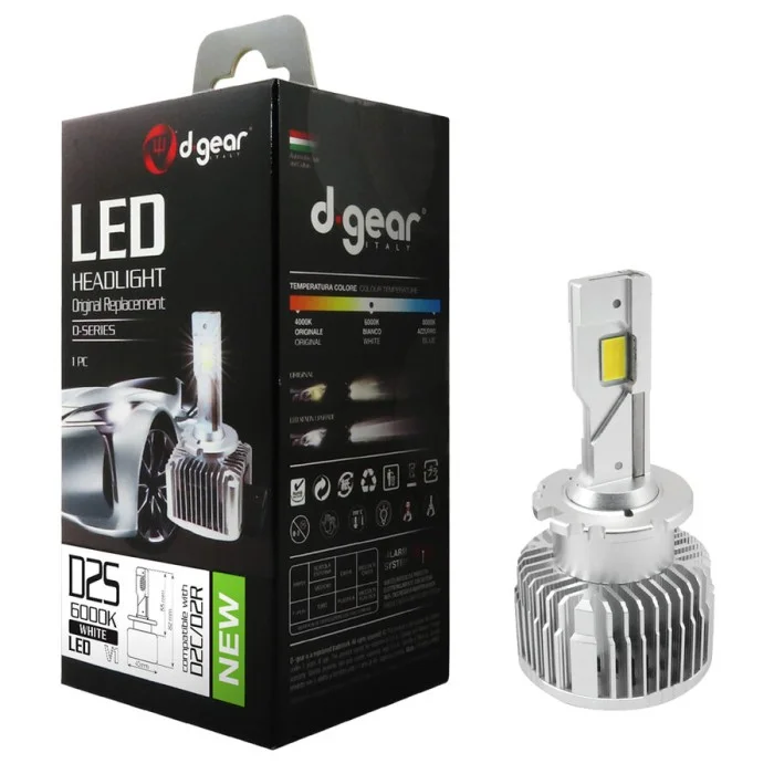 Lampadine D2S D2S-D2C-D2R Led Replacement bulb D-GEAR