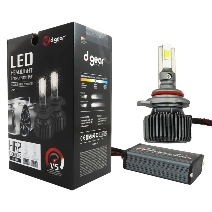 Altri attacchi Led Headlight Conversion Kit V5 D-GEAR