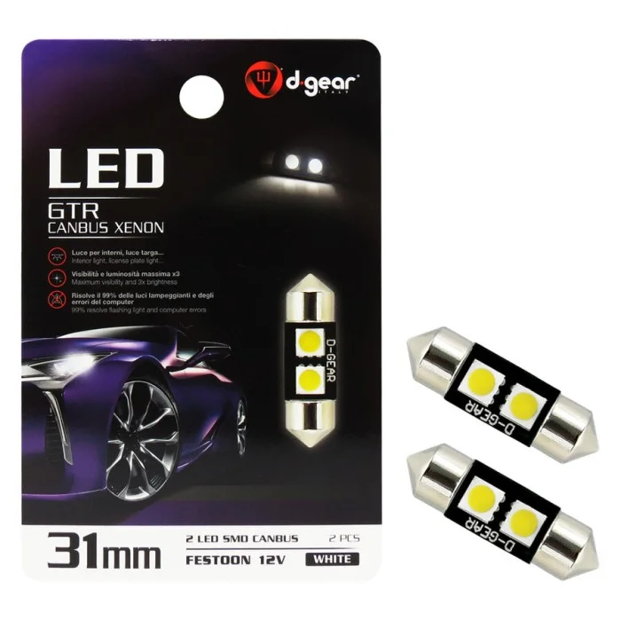 Lampadina a siluro a led XP - Led Feston SV8,5 Canbus D-GEAR